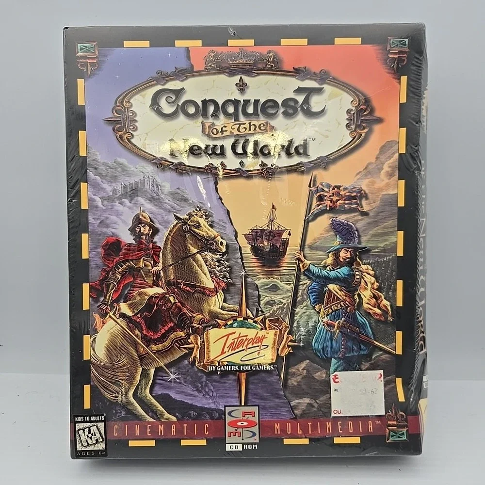 Conquest of the New World PC Game New Sealed‎ Big Box